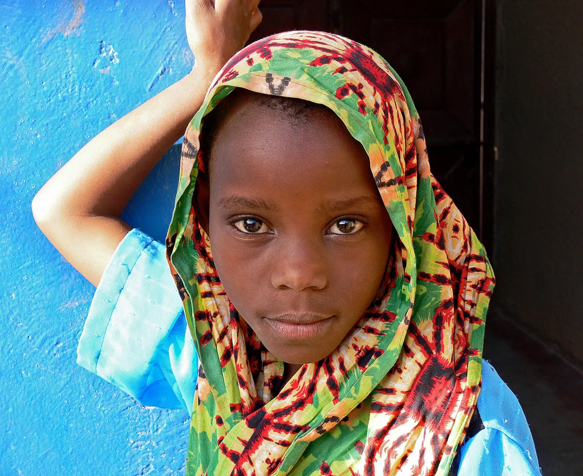 HAdzabe girl near Lake Eyasi