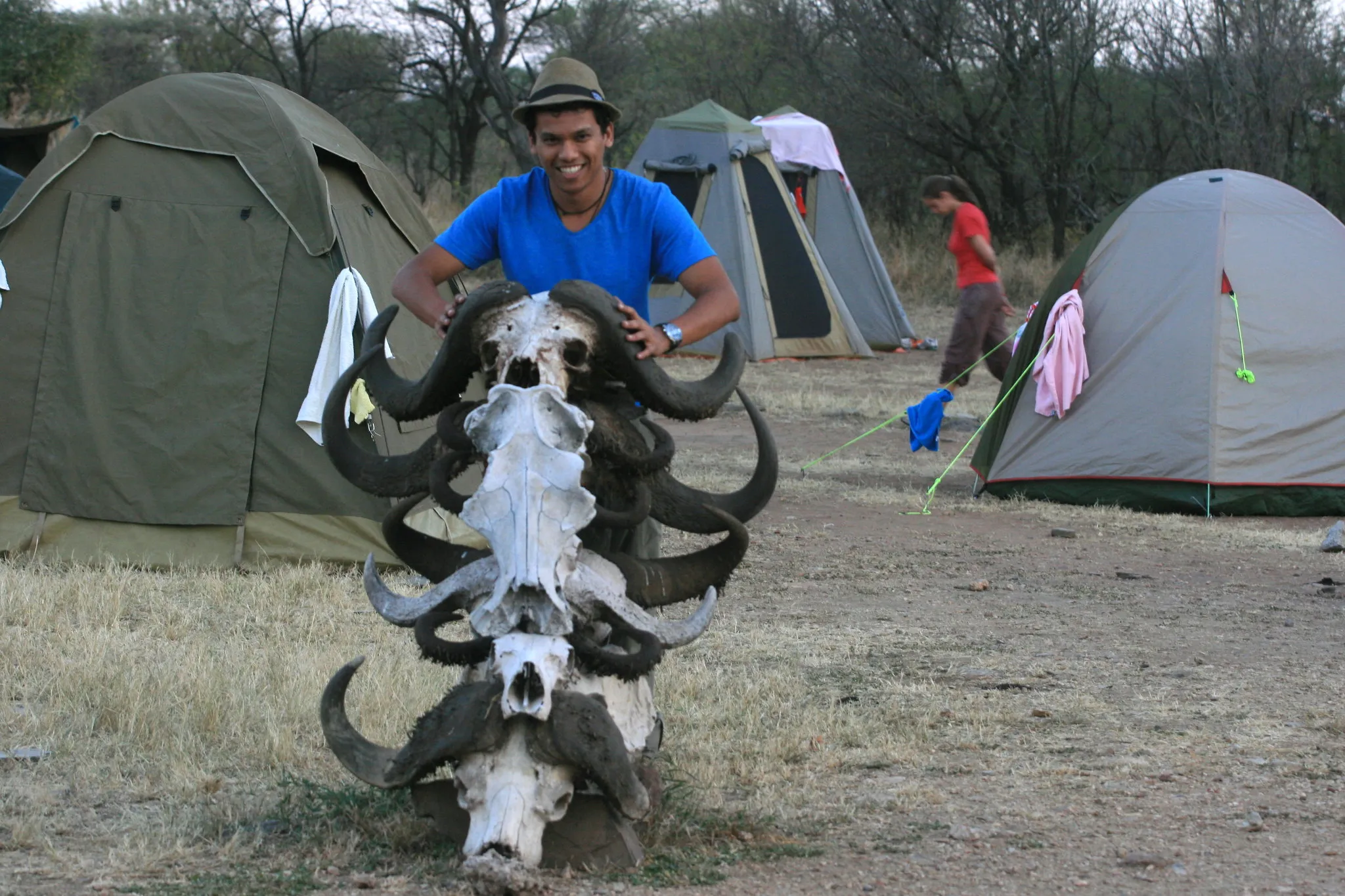 Public campsite Tanzania