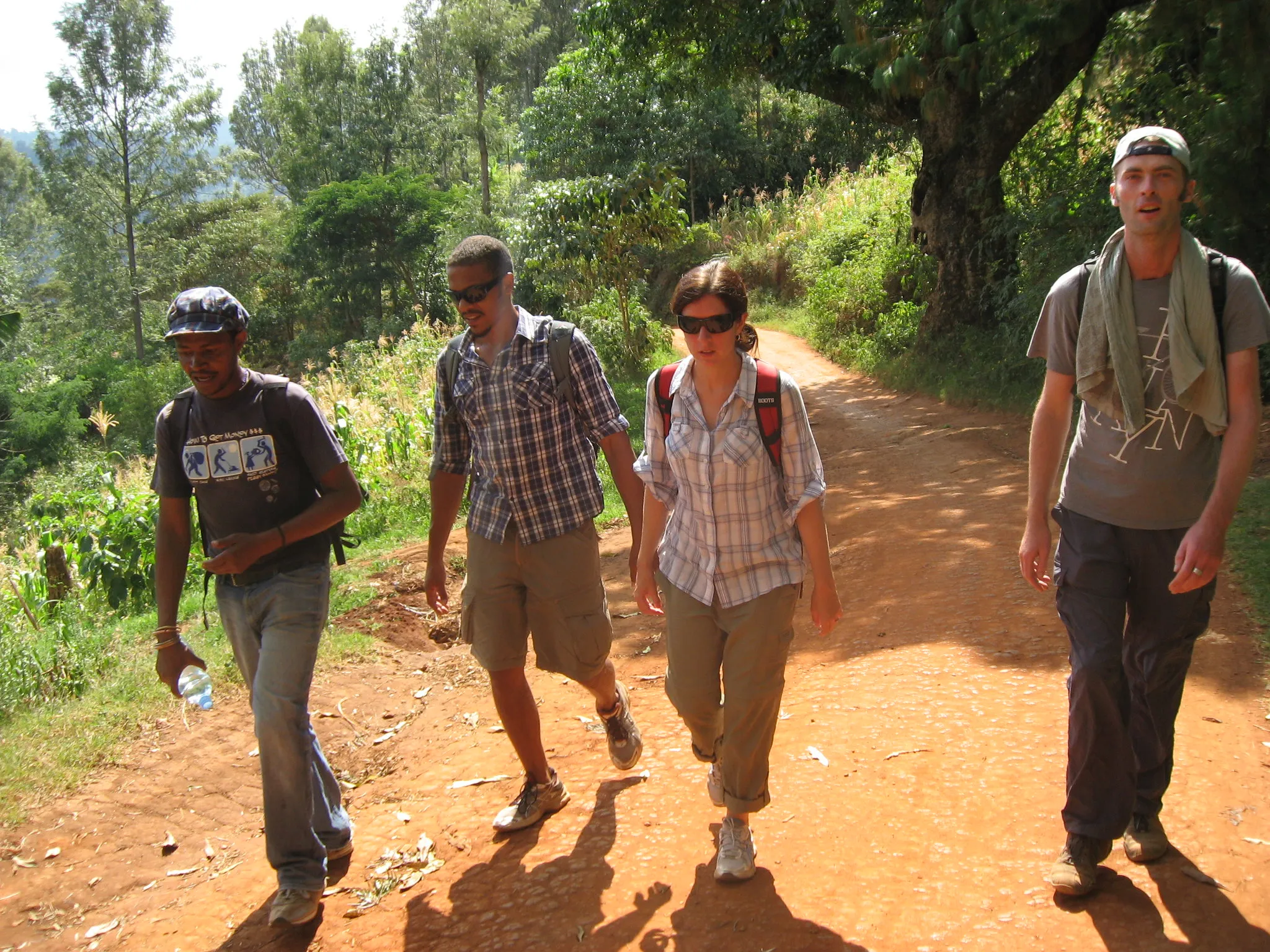 Walking in the Usambara Mountains